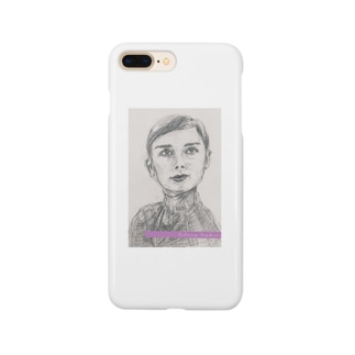 オードリー ヘップバーン デッサンプリント Smartphone Cases Iphone By Ymym Ebix10 Suzuri