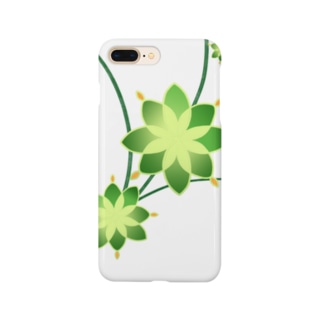 緑色のお花 Smartphone Case
