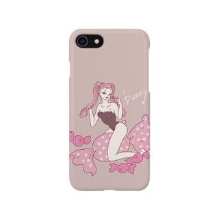 pink bunny Smartphone Case