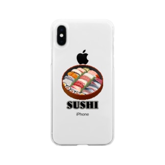 SUSHI_2R Soft Clear Smartphone Case