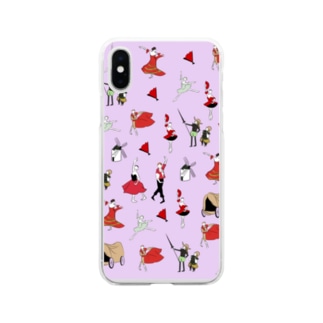 バレエ ドン キホーテ パープル Soft Clear Smartphone Cases Iphone By Satomimitsuki Suzuri