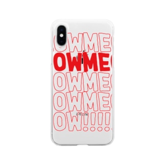 meow!!! Soft Clear Smartphone Case