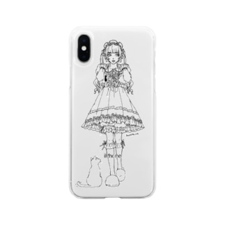 イラスト ゴスロリ ロリータ 女の子 ソフトクリアスマホケース Iphoneケース の通販 Suzuri スズリ