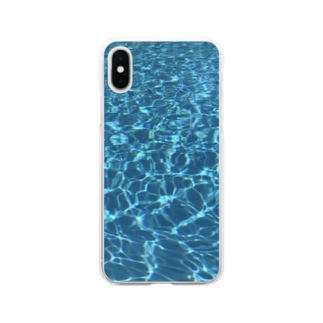 水面 Soft Clear Smartphone Case