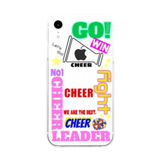 CHEER XRケース Soft Clear Smartphone Case