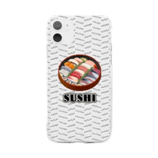 SUSHI_2_C2 Soft Clear Smartphone Case