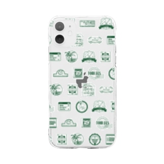 トビフェス’21公式グッズ_A緑 Soft Clear Smartphone Case