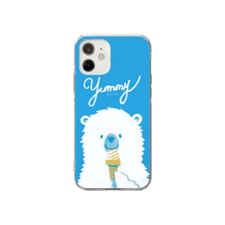 Yummy ソフトクリーム Soft Clear Smartphone Case