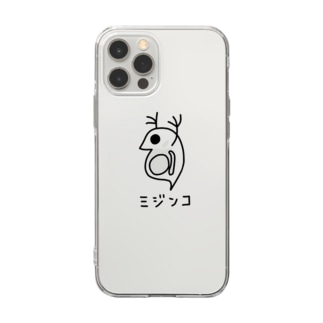 ミジンコ Soft Clear Smartphone Case