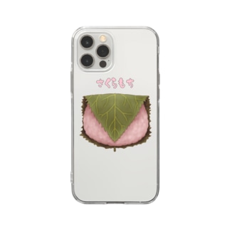 桜もち Soft Clear Smartphone Case