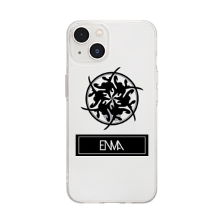 オリジナルロゴ第1弾【ENMA】 Soft Clear Smartphone Case