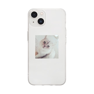 猫 Soft Clear Smartphone Case