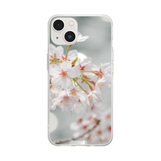 春の風、春の光。 Soft Clear Smartphone Case