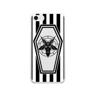 Baphomet Coffin Soft Clear Smartphone Case