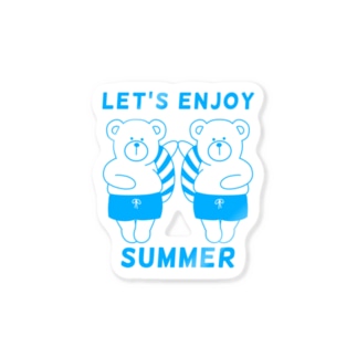 LET'S ENJOY SUMMER Sticker
