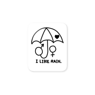 I LIKE RAIN. Sticker