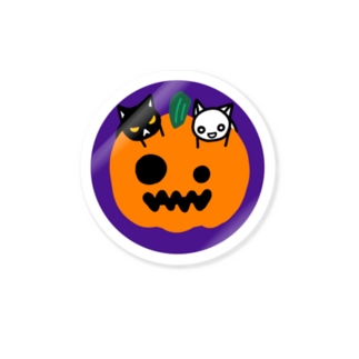 Halloweenにゃーたちゃん Sticker