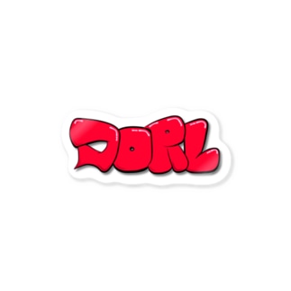 グラフィティ "Dorl" Sticker