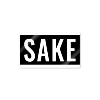 SAKE（ロゴ風） Sticker