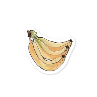 バナナステッカー Sticker