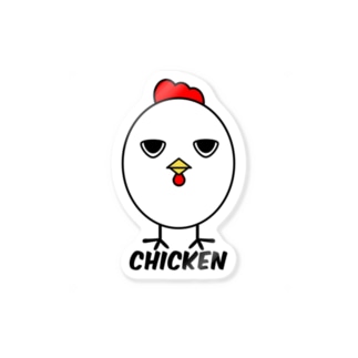 chicken(キチン色つき) Sticker