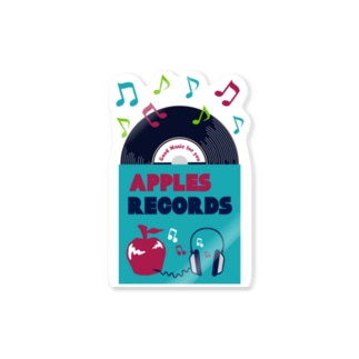 アップルズレコード Sticker