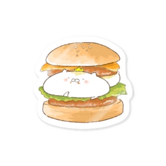 ぷぅ王子　ビッグぷぅバーガー(単品) Sticker