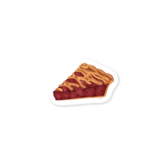 Cherry pie Sticker