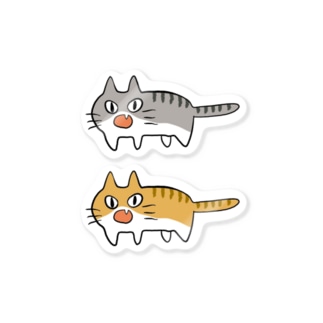 不機嫌な猫 Sticker