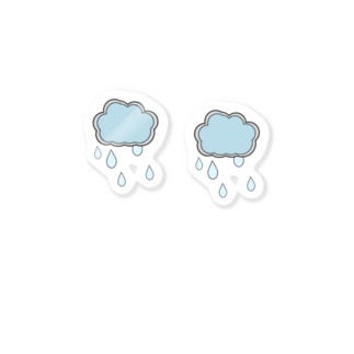 雨☔グッズ Sticker
