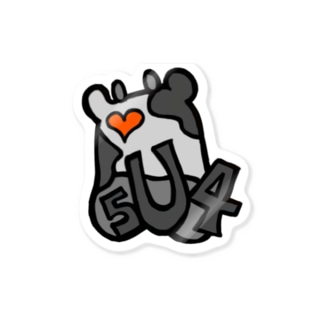 5U4 (子うし)くん Sticker