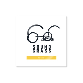 SOUND GRASS ロゴ アイテム Sticker