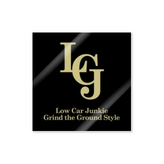 #LOWCARJUNKIE "LCJ Tobacco🚬" Logo Sticker Sticker