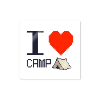 キャンプ大好き Sticker