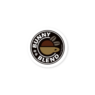 うさぎブレンド［BUNNY BLEND］ロゴマーク Sticker