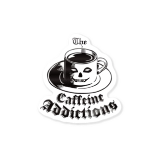 地獄の休憩 The CAFFEINE ADDICTIONS (Hell Breaks) Sticker