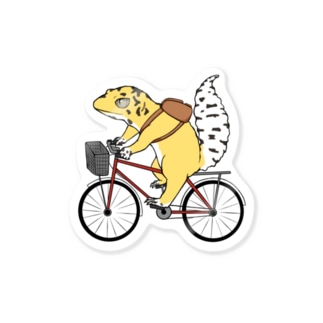 レオパステッカー(自転車) Sticker