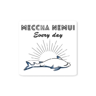 MECCHA NEMUI さめ Sticker