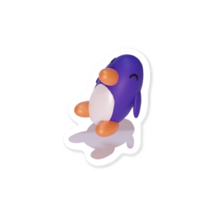 ３Dペンギン(浮遊) Sticker