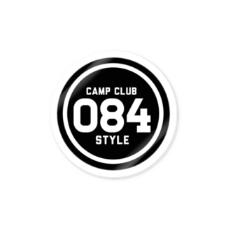 084キャンプクラブ Sticker