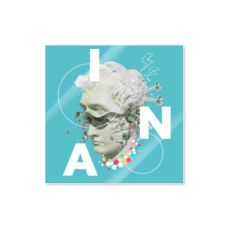 sculpture"INA" Sticker