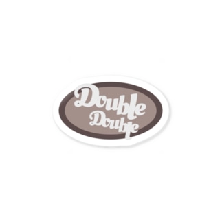 double doubleステッカー Sticker