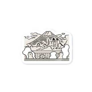 富士山 Sticker