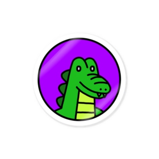 Basic Crocodile Sticker