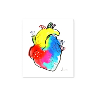 心臓ステッカー Sticker