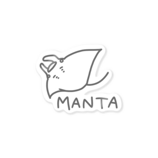 MANTA Sticker