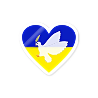 Pray For Peace ウクライナ支援 Sticker