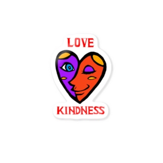 ゴシカル　Love and kindness Sticker