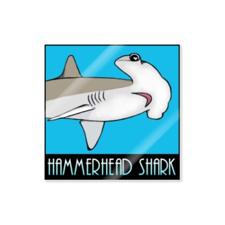 Hammerhead shark(撞木鮫) Sticker