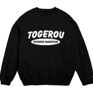Togerou Thunder Mountain logo type-B Crew Neck Sweatshirt